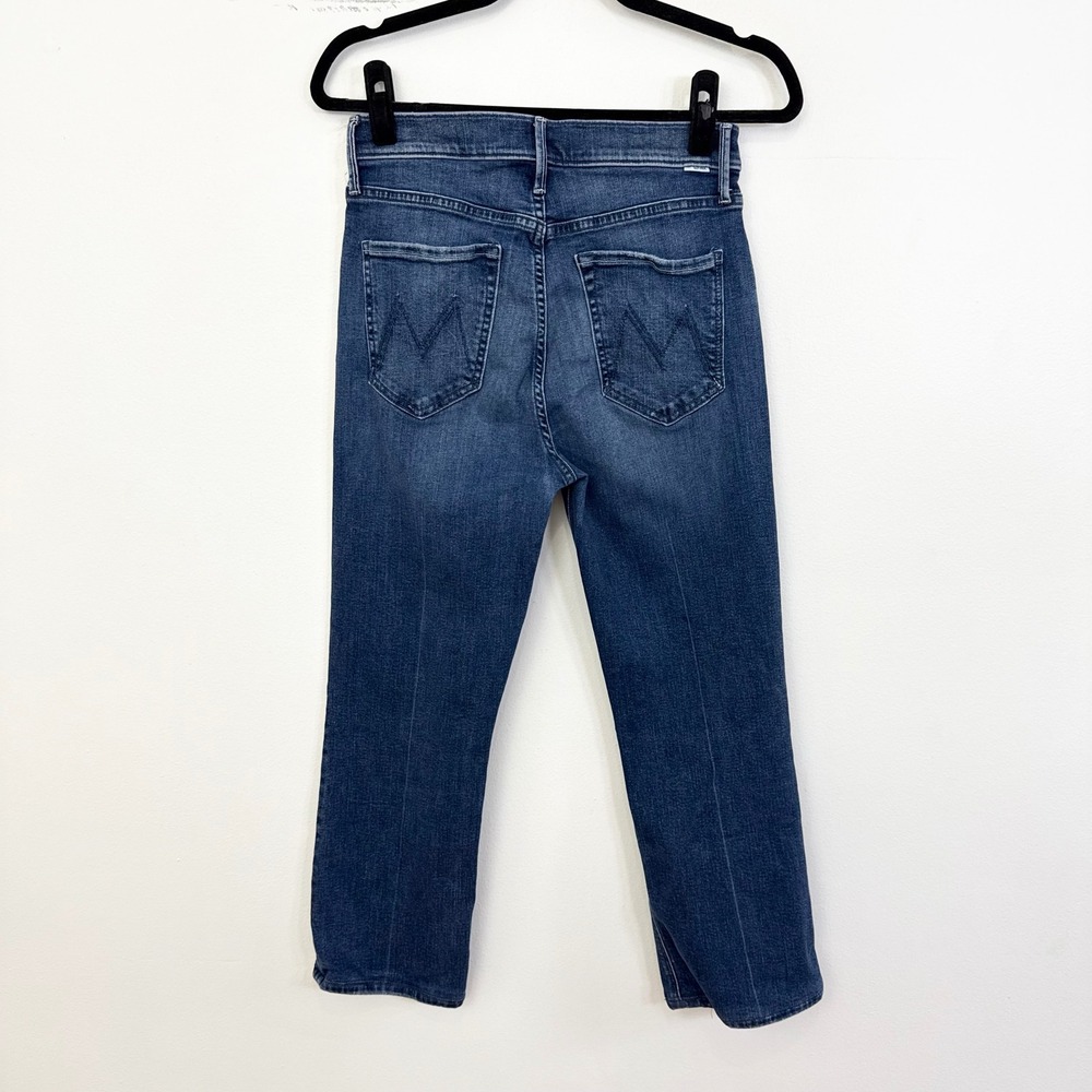 MOTHER The Stash Tripper Ankle High Rise Jeans Blue Estimated Size 26 - Picture 8 of 8